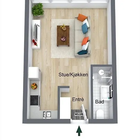 Luksurios Designleilighet I Hjertet Av Sandefjord - My Space As Esterno foto